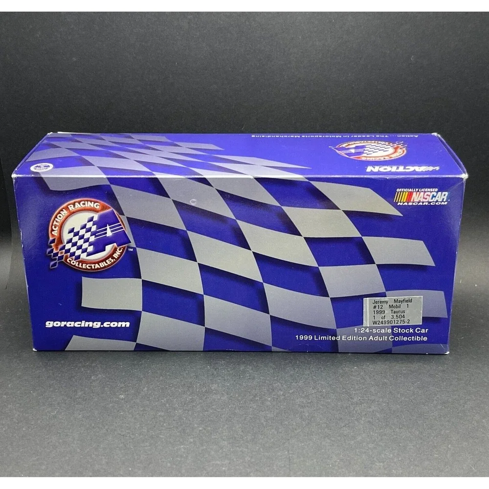Action NASCAR Mobil‎ 1 #12 Jeremy Mayfield 1999 Ford Taurus Race Stock Car 1/24